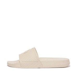 FitFlop Iqushion Pool Women's Slides White | 304ZULAPB