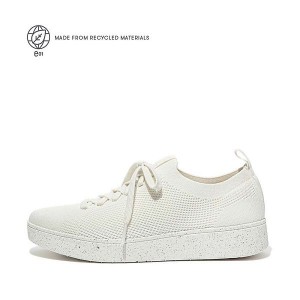 FitFlop Rally E01 Multi Knit Women's Sneakers Cream | 901UNTYMH