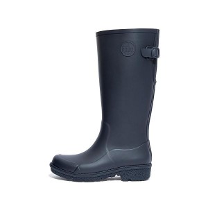 FitFlop Wonderwelly Tall Women's Rain Boots Navy | 317ONEIGU