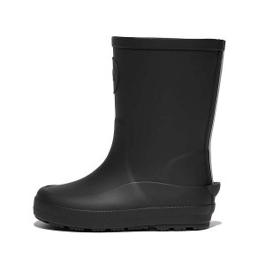 FitFlop Wonderwelly Toddler Ergonomic Kids' Rain Boots Black | 480EIVCLF