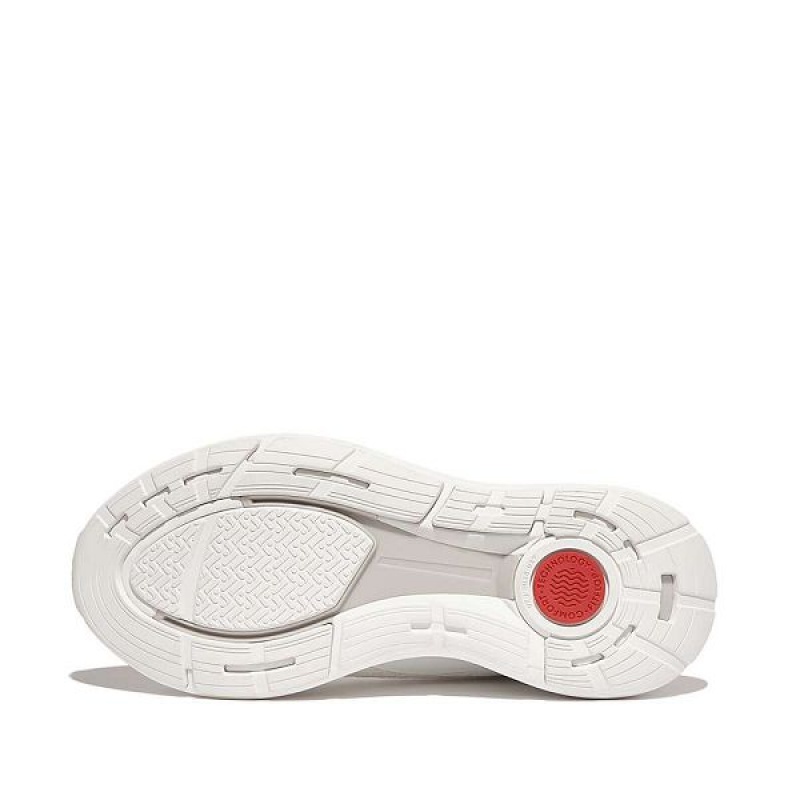 FitFlop Ff-Runner Mesh Sports Women's Running Shoes White | 361HAYZWU