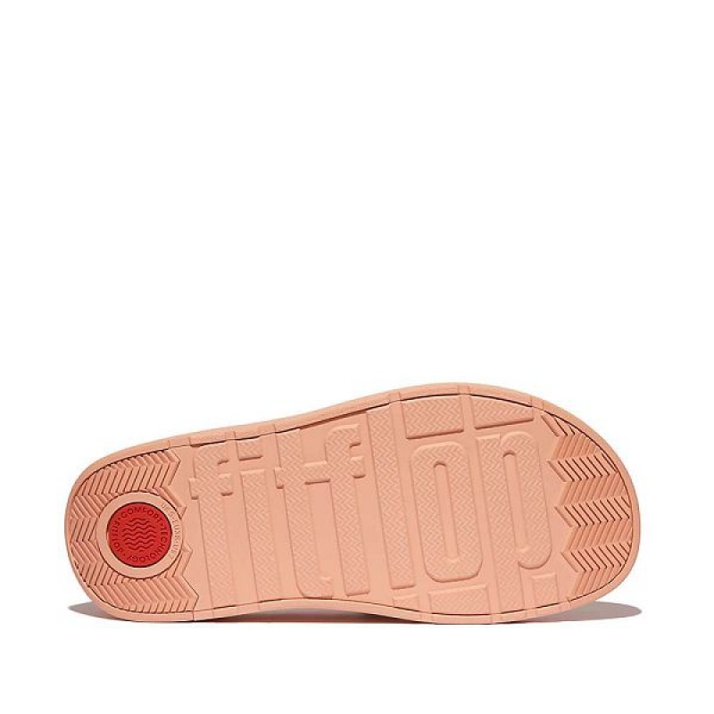 FitFlop Gen-Ff Padded Strap Leather Toe-Post Women's Sandals Brown / Coral | 096EINHYJ