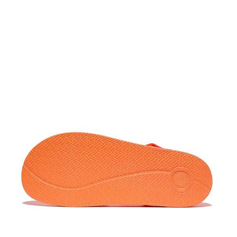 FitFlop Iqushion Junior Ombre Ergonomic Back-Strap Kids' Sandals Red / Coral | 396CTGQBH