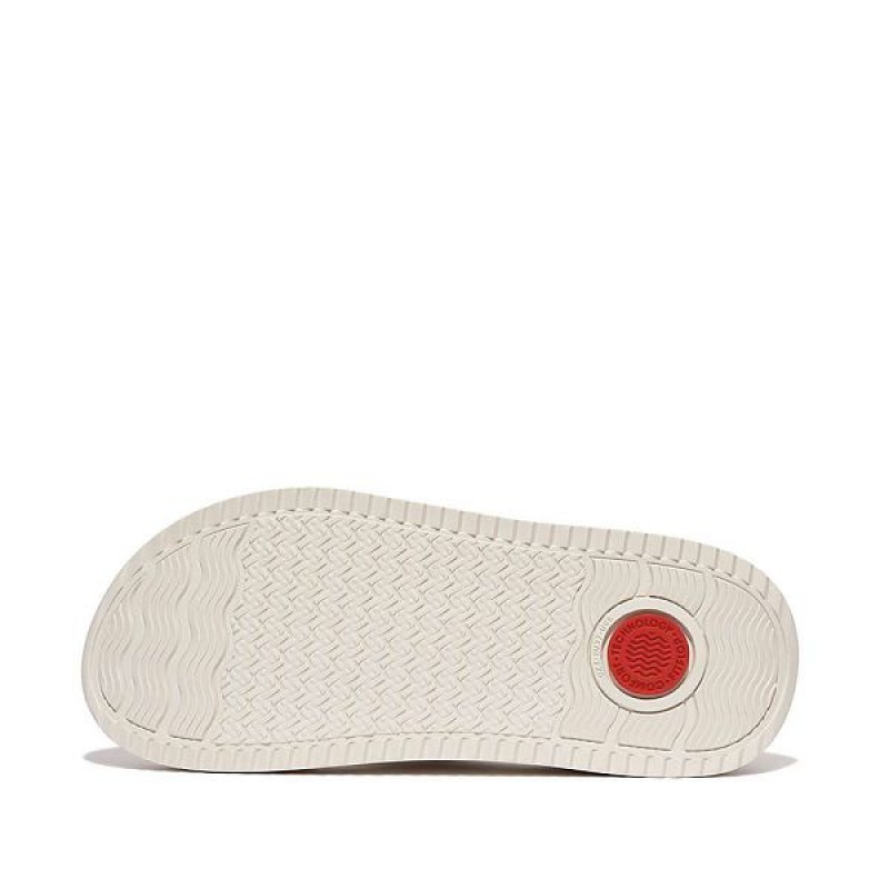 FitFlop Surff Sports Webbing Toe-Post Women's Sandals Beige | 546IZYPJW