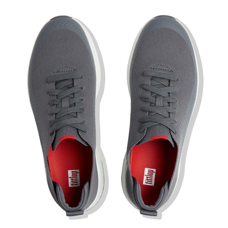 FitFlop Uberknit Ever Knit Men's Sneakers Grey | 932MVZJGH