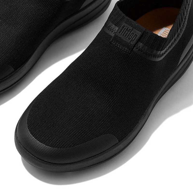 FitFlop Uberknit Slip On Women's Sneakers Black | 234KNGHSC