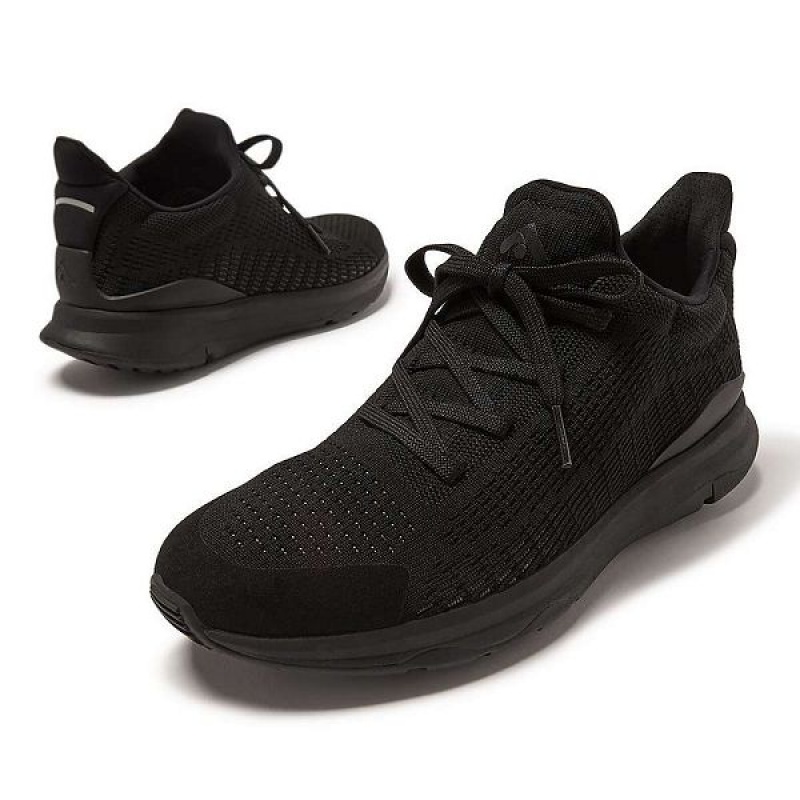 FitFlop Vitamin Ffx Knit Sports Women's Sneakers Black | 157AKEVFQ