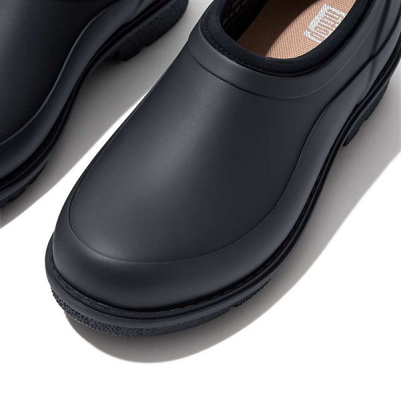 FitFlop Wonderclog Waterproof Rubber Women's Clogs Navy | 268EDWMON