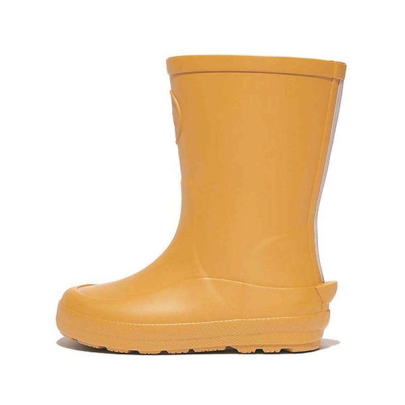 FitFlop Wonderwelly Toddler Ergonomic Kids\' Rain Boots Yellow | 681JMOLEC